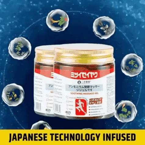 Japanese Instant Pain Relief Soothing Massage Gel (Buy 1 Get 1 FREE)