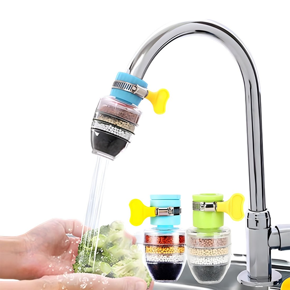 6 Layers Water Purifier Filter Faucet