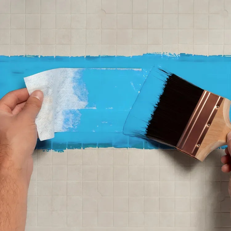Blue Max Liquid Rubber Waterproofer For Wood, Concrete & Masonry With Blue Crack Seal Technology