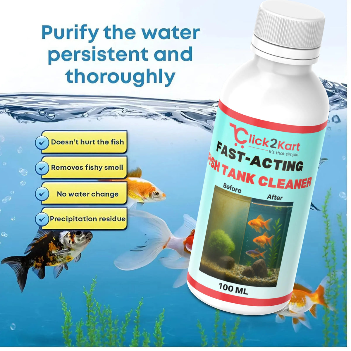 Automatic Fish Tank Purifier & Cleaner