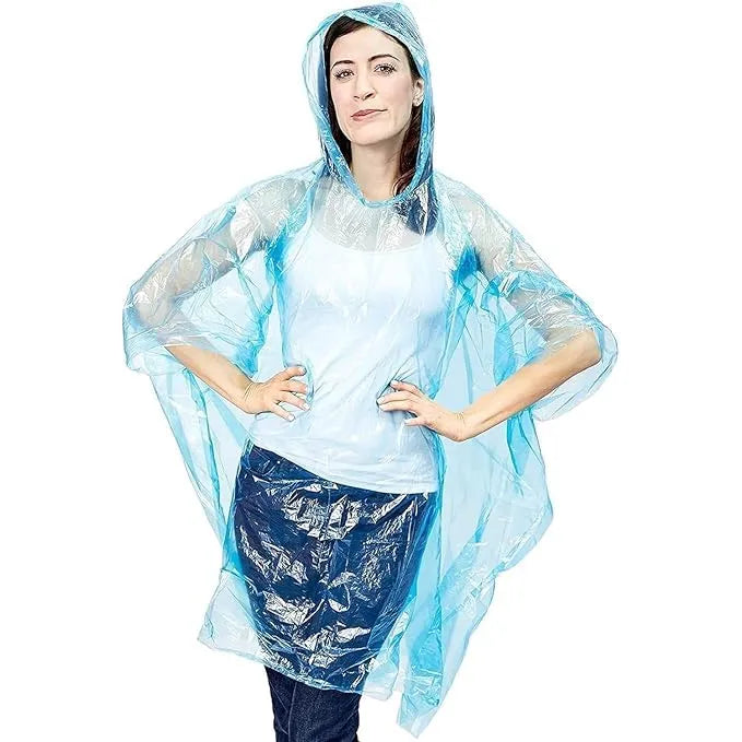 Disposable Pocket Rain Cards – Compact Emergency Raincoats for Travel, Commute & Outdoors (Unisex, One-Size)
