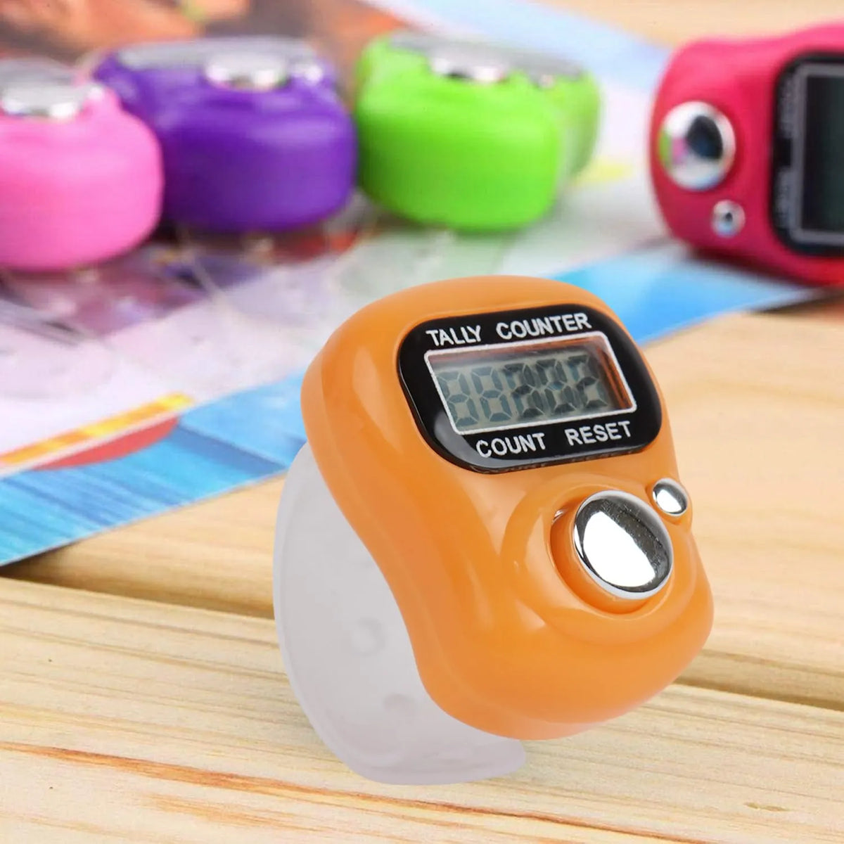 Mini Finger Ring Japa Counter | Digital Tally Counter for Meditation, Prayer & Chanting