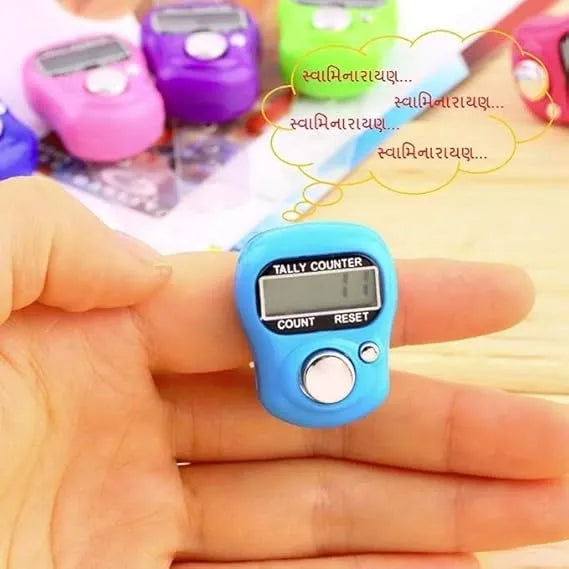Mini Finger Ring Japa Counter | Digital Tally Counter for Meditation, Prayer & Chanting