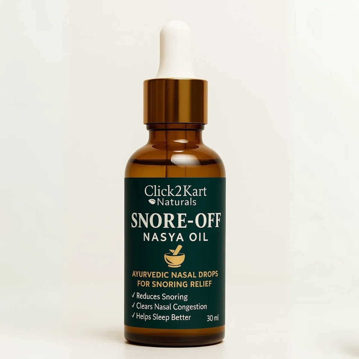 Snoring Drops 30ml – Natural Relief for Peaceful Sleep