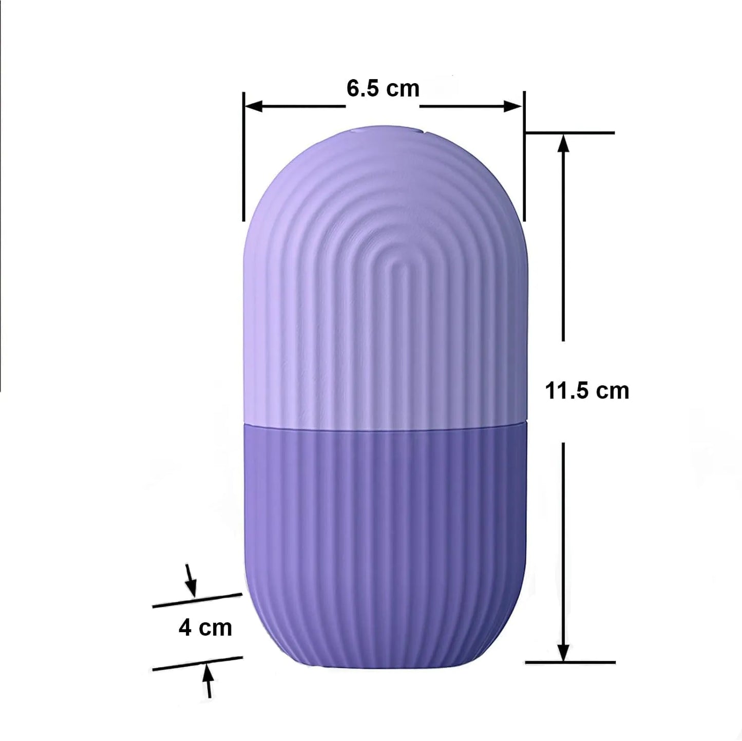 Silicone Ice Roller for Face & Eyes – Reusable Facial Cooling Roller for Puffiness, Dark Circles & Glowing Skin