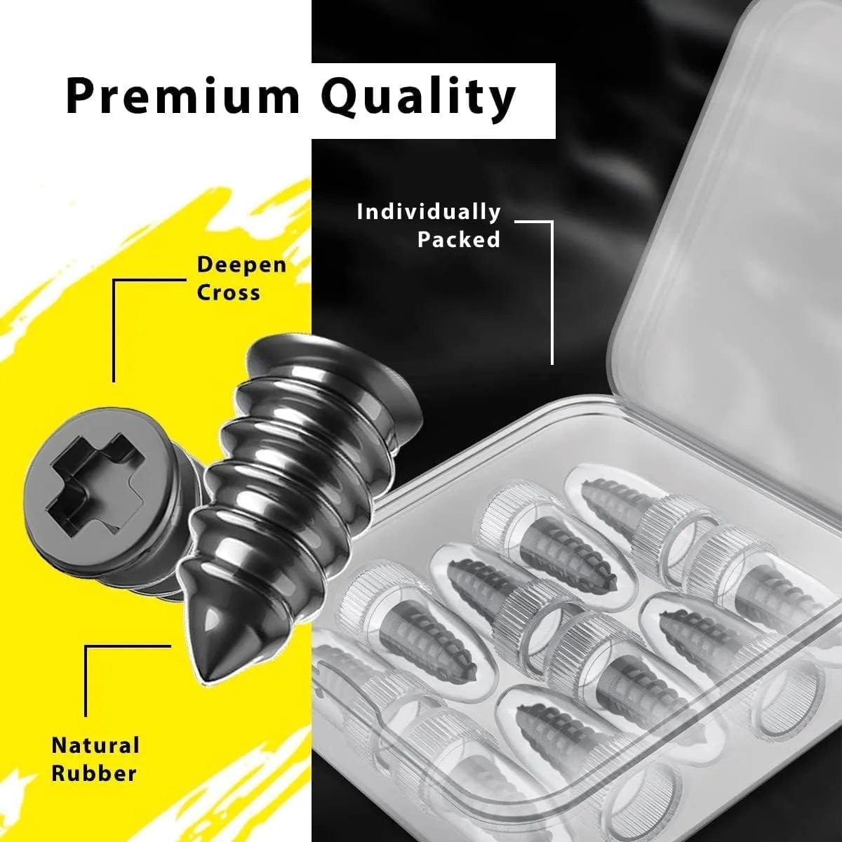 Tyre Puncture Repair Screws | Tubeless Tyre Emergency Repair Kit