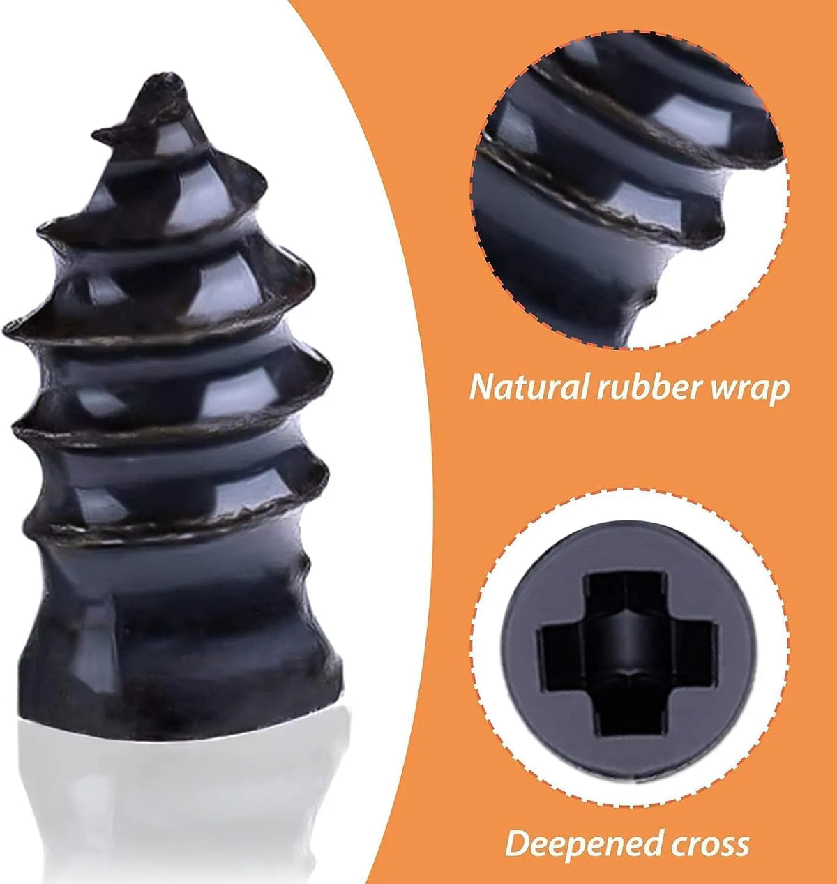 Tyre Puncture Repair Screws | Tubeless Tyre Emergency Repair Kit