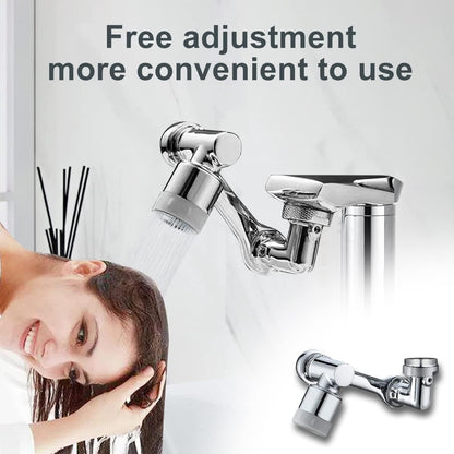 1080° Rotating Faucet Extender | Adjustable Splash Filter Tap Head for Kitchen & Bathroom