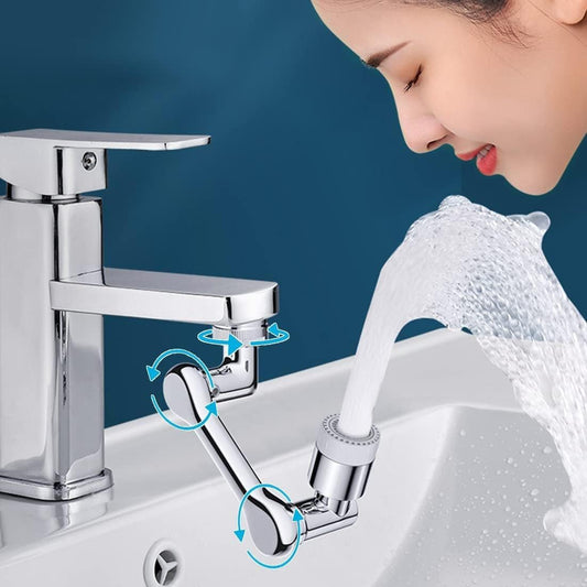 1080° Rotating Faucet Extender | Adjustable Splash Filter Tap Head for Kitchen & Bathroom