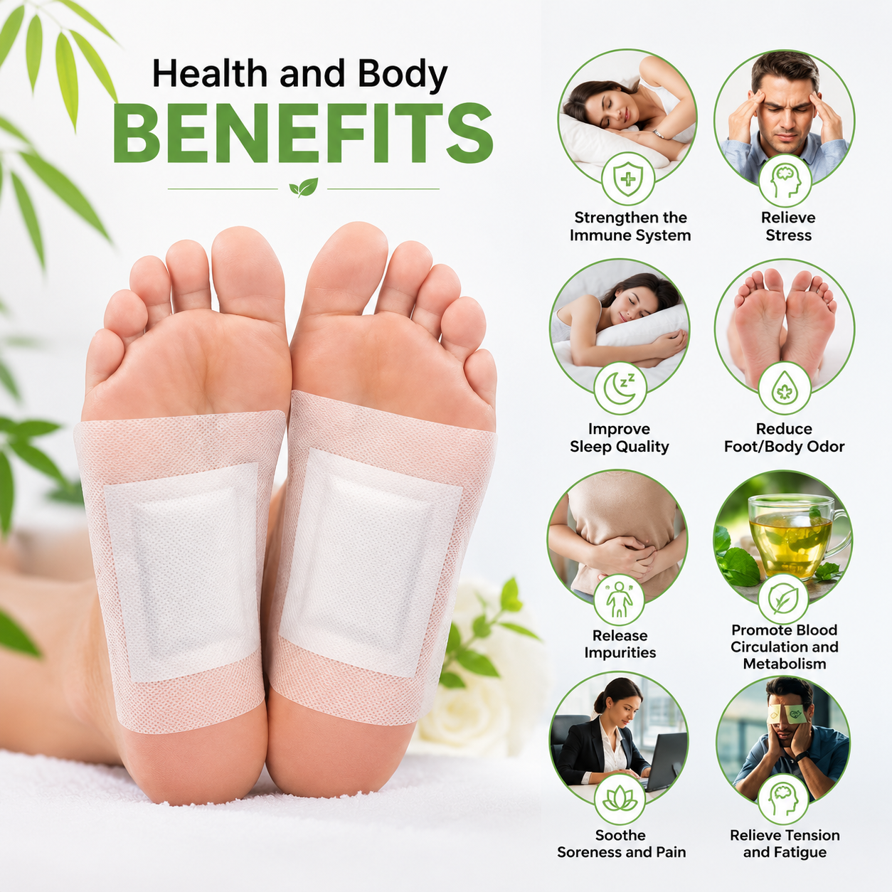 ZenTox Foot Patch (Pack of 10) BUY 1 GET 1 FREE