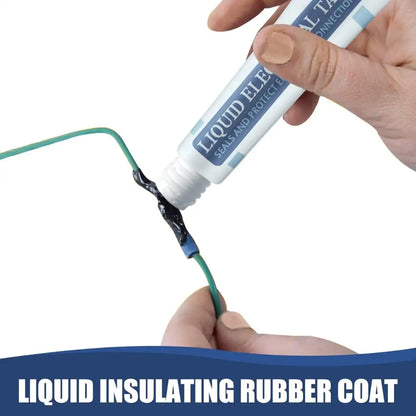 Liquid Insulating Rubber Coat (50ml) | Electrical Wire Sealant & Waterproof Insulation Paste | Protects Connections & Prevents Leakage