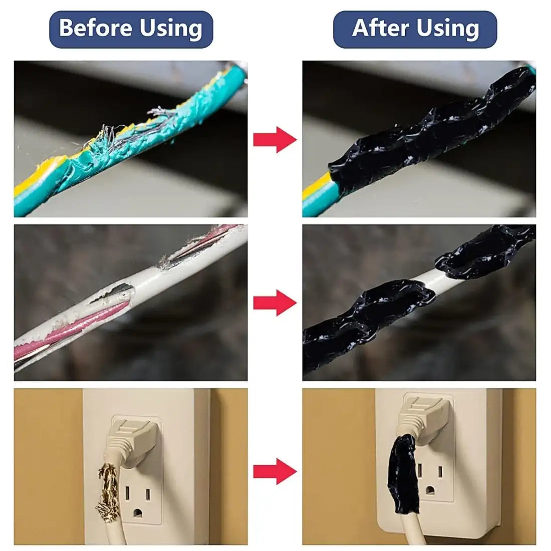 Liquid Insulating Rubber Coat (50ml) | Electrical Wire Sealant & Waterproof Insulation Paste | Protects Connections & Prevents Leakage