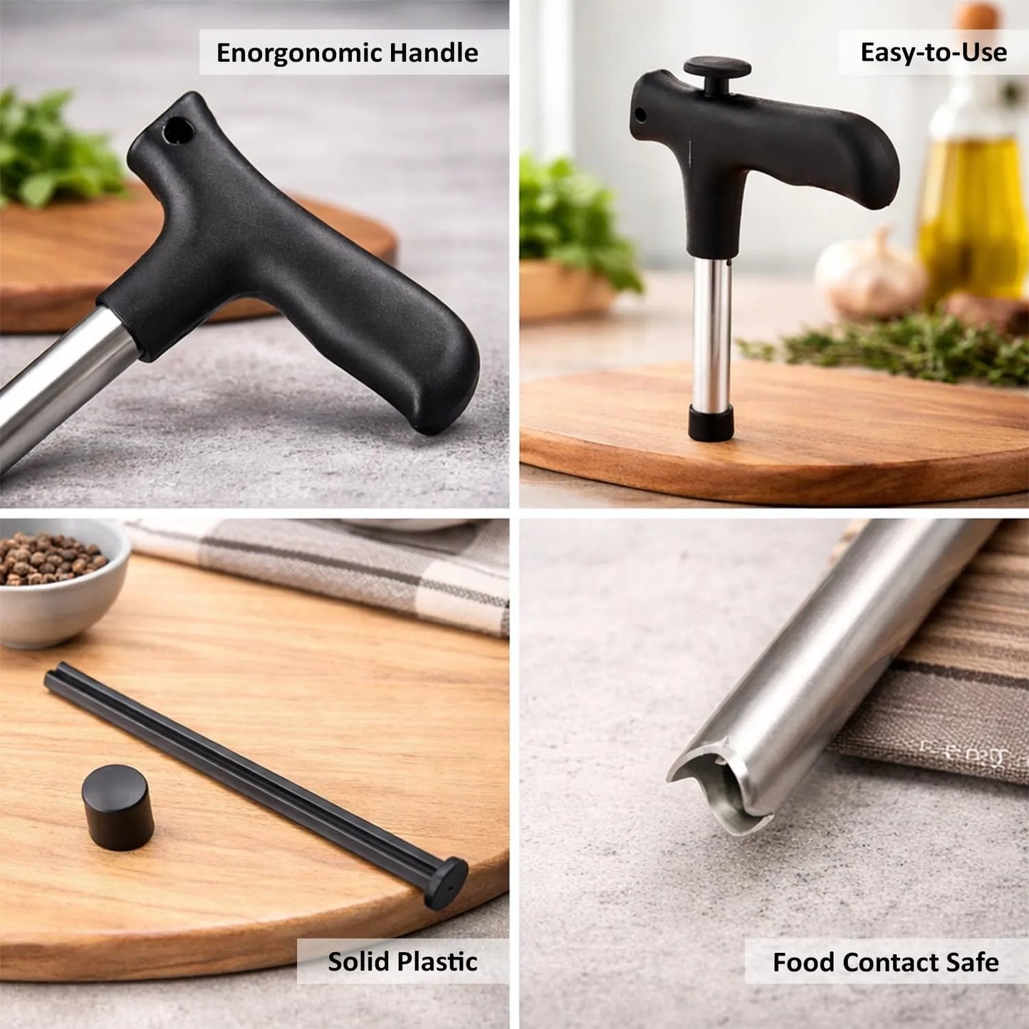 Stainless Steel Coconut Opener Tool | Easy Tender Coconut Punch Opener | Portable Coconut Water Opening Tool