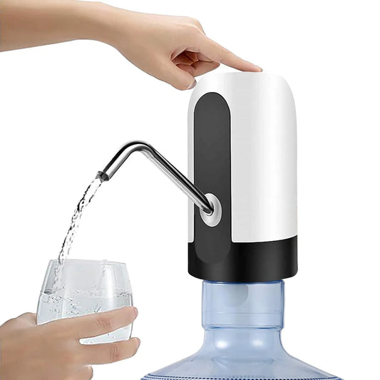 Automatic Water Dispenser Pump for 20L Gallon Bottle – USB Rechargeable One Touch Drinking Water Pump